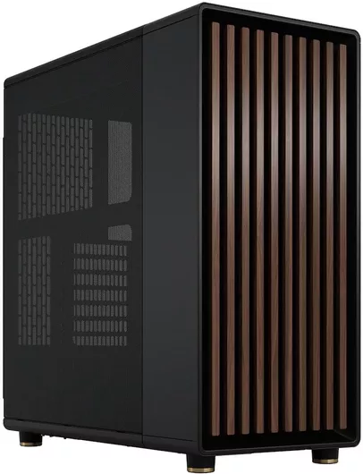 Fractal Design North Gaming Midi Tower Κουτί Υπολογιστή με Πλαϊνό Παράθυρο Charcoal Black