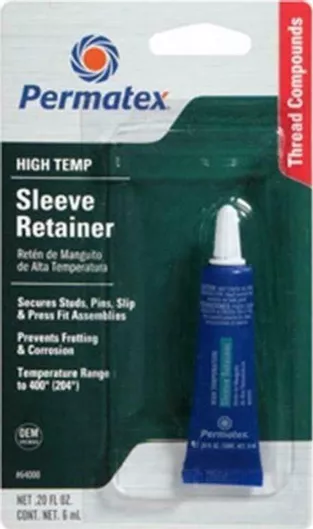 Κόλλα Μετάλλου Permatex 64000 Υψηλής Θερμοκρασίας 6ml