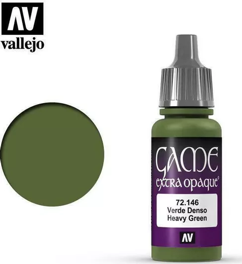 Χρώμα Μοντελισμού Acrylicos Vallejo Game Extra Opaque Heavy Green 17ml