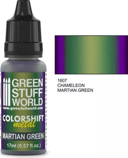 Χρώμα Μοντελισμού Green Stuff World Colorshift Metal 1607 - Chameleon Martian Green 17ml
