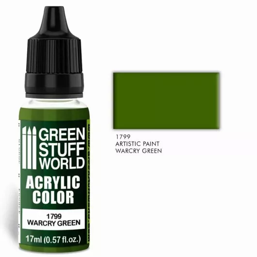 Χρώμα Μοντελισμού Green Stuff World Πράσινο 17ml