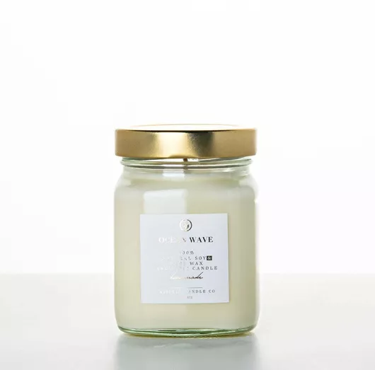 Αρωματικό Κερί Apicell - Luxury Soy Candle Ocean Wave 370ml