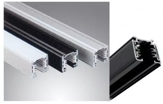 GK Ράγα Στερέωσης για Φωτιστικά από Αλουμίνιο Ασημί 43-000094