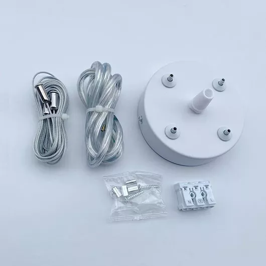 Ανάρτηση Τοποθέτησης για Φωτιστικά Λευκή 511558