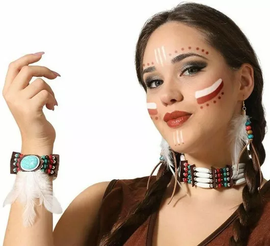 Αποκριάτικα Αξεσουάρ Σετ Ινδιάνα