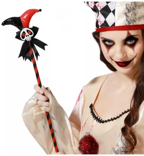 Αποκριάτικο Αξεσουάρ με Θέμα Κλόουν Αρλεκίνοι Ντόμινο