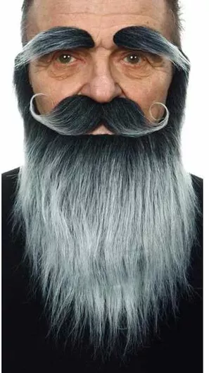 Αποκριάτικο Αξεσουάρ Γκρι