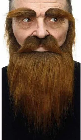 Αποκριάτικο Αξεσουάρ Καφέ