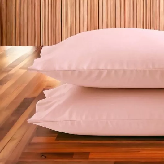 Σετ Μαξιλαροθήκες Το μεγάλο παζάρι Extra Line 50x70cm Σομόν