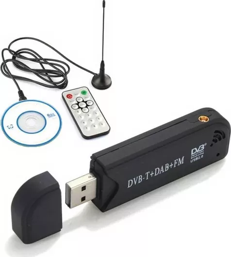 RTL2832U TV Tuner για Laptop / PC με Επίγειο Δέκτη DVB-T και σύνδεση USB-A