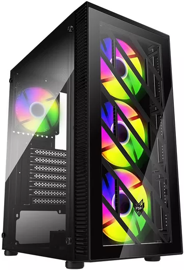 Desktop PC U-Case NovaCore Ryzen 5-5600G / 8GB DDR4 / 512GB SSD / W11 Home Black