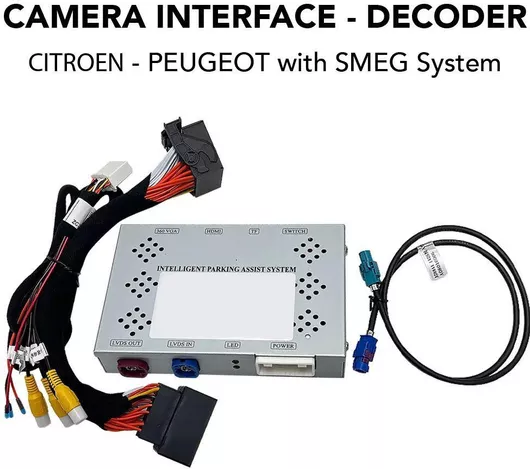 Κιτ Τοποθέτησης Κάμερας Αυτοκινήτου Digital IQ CT9885 CI για Citroen/Peugeot SMEG System 2013-2017