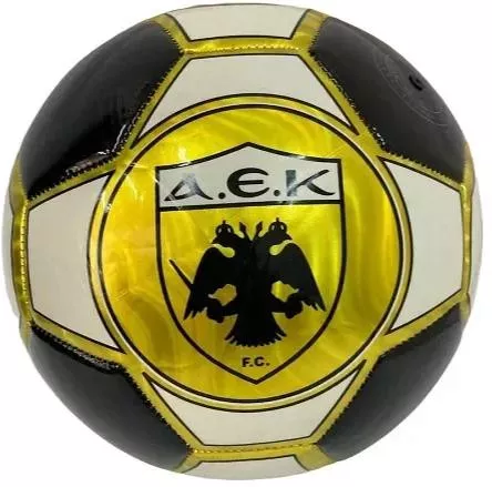 Μπάλα Ποδοσφαίρου T5200 ΑΕΚ 14cm Κίτρινο/Μαύρο