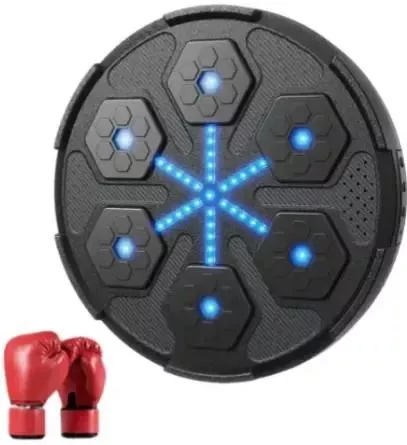 Μποξ WS1404 Μουσικό Ταμπλό με Γάντια Τοίχου Μαύρο