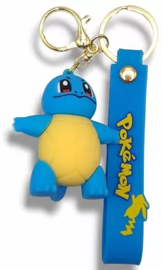 Μπρελόκ Pokemon Blastoise 3D από Σιλικόνη 8cm