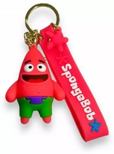 Μπρελόκ Spongebob Patric 3D από Σιλικόνη 8cm