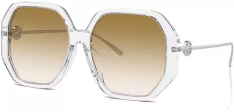 Γυαλιά Ηλίου Tory Burch 7204D-198413-57 με Κοκκάλινο Σκελετό Λευκό