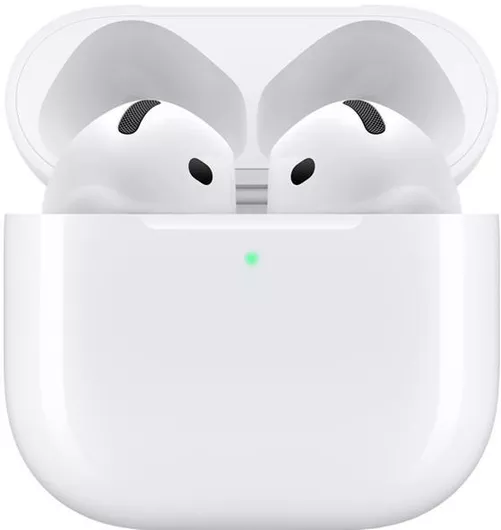 Apple AirPods 4th Generation Earbuds με USB-C Charging Case Λευκό