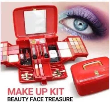 Βαλιτσάκι Μακιγιάζ The Beauty Street Miss Rose Κόκκινο