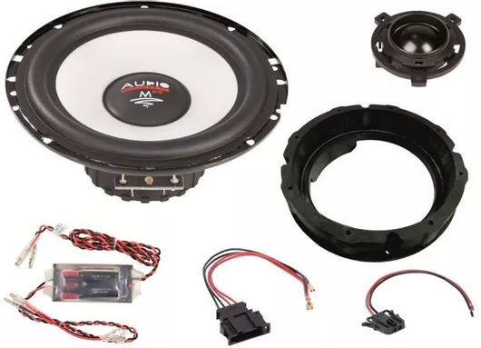 Ηχεία Αυτοκινήτου Audio System Mfit Vw Scirocco 3 Evo2 110W Στρογγυλά Woofer