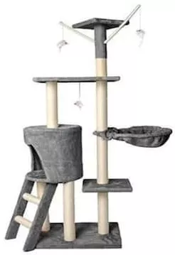 Ονυχοδρόμιο Γατόδεντρο 140x50x35cm MT05LG Γκρι