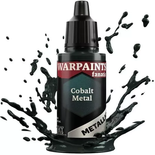 Χρώμα Μοντελισμού The Army Painter Warpaints Cobalt Metal Warpaints Fanatic Metallic 18ml