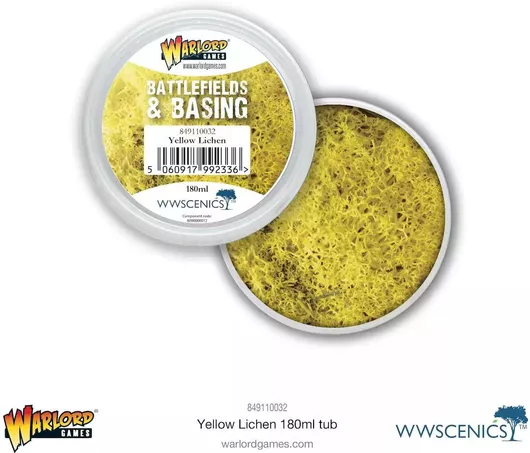 Χρώμα Μοντελισμού Warlord Games Yellow Lichen 180ml