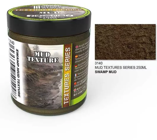 Χρώμα Μοντελισμού Green Stuff World Swamp Mud 250ml