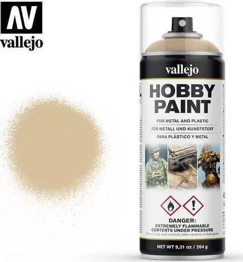 Χρώμα Μοντελισμού Acrylicos Vallejo Hobby Paint σε Spray Bone White 264g/400ml 400ml