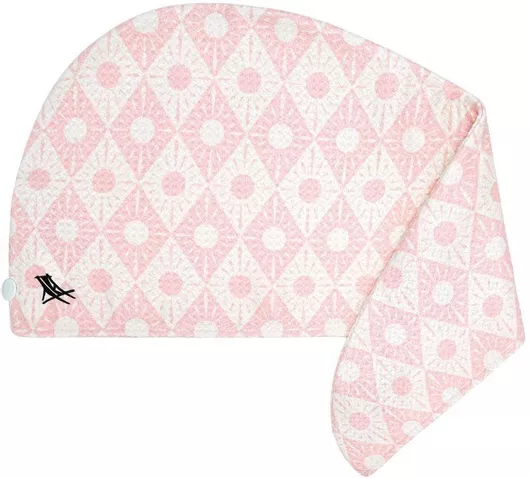 Dock & Bay Πετσέτα Μαλλιών Microfiber Ροζ 26x63εκ.