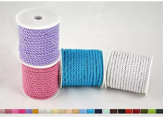 Κορδόνι Plastona Στρογγυλό 5mm x 15m