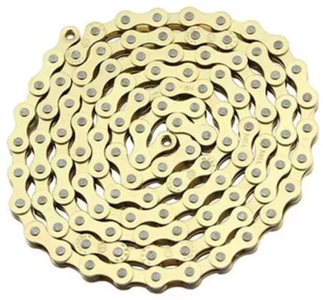 Αλυσίδα Ποδηλάτου Bullet (υβν) Bmx Χρυσή 1/2 X 1/8 1sp