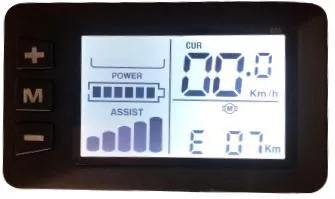 Lcd Display Οθονη Ηλεκτρικου Ποδηλατου/scooter Με Αδιαβροχηκαντράν Συνδεση 36v