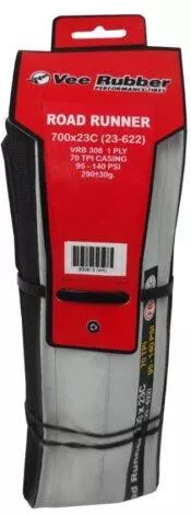 Vee Rubber Ελαστικο Ποδηλατου 700χ23c Fold Λευκο Vrb-308