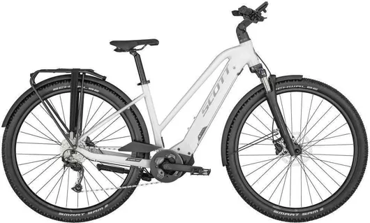Ηλεκτρικό Ποδήλατο Scott Sub Sport ERide 10 Lady 29" 2023 Λευκό Trekking με 10 Ταχύτητες & Δισκόφρενα
