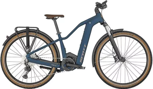 Ηλεκτρικό Ποδήλατο Scott Sub Cross ERide 10 29" 2021 Μπλε Trekking με 12 Ταχύτητες & Δισκόφρενα