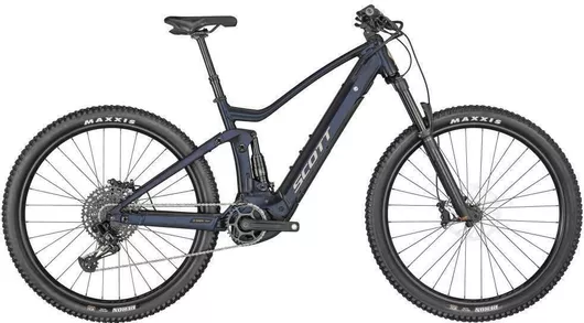 Ηλεκτρικό Ποδήλατο Scott Strike eRide 930 29" 2023 Μπλε Mountain με 12 Ταχύτητες & Δισκόφρενα