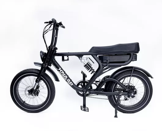 Ηλεκτρικό Ποδήλατο Knaap Rtd 20" Μαύρο Πόλης με 7 Ταχύτητες & Δισκόφρενα