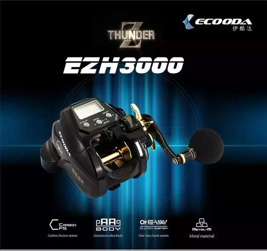 Μηχανισμός Ψαρέματος Ecooda Electric Reel Z Thunder EZH 3000