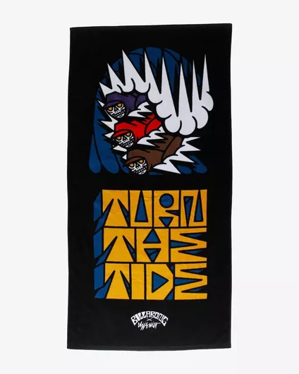 Πετσέτα Θαλάσσης Billabong Μαύρη