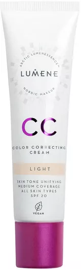 CC Κρέμα Προσώπου Lumene Light Light Κρέμα Προσώπου Ημέρας με SPF20 30ml
