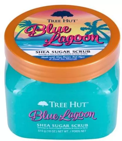 Scrub Tree Hut Blue Lagoon Sugar 510 Gr