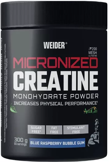 Weider Micronized Creatine Blue Raspberry Bubble Gum 300gr