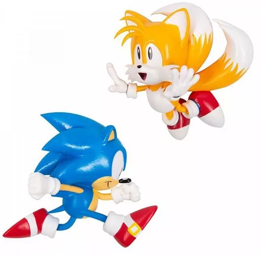 405463 3d Αυτοκολλητα Τοιχου Sonic The Hedgehog Sonic - Tails