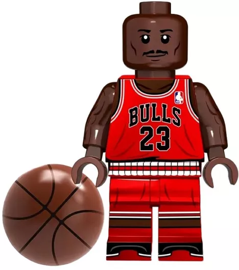 Τουβλάκι Leguoguo Michael Jordan Bulls για 3+ Ετών 10τμχ