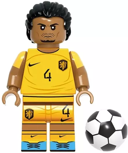 Τουβλάκι Leguoguo Virgil Van Dijk για 3+ Ετών 10τμχ