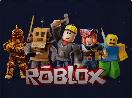 Επιφάνεια Κοπής koupakoupa Roblox Γυάλινη Ορθογώνια 38x28cm Μαύρο
