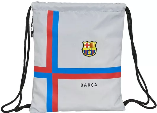 F.C. Barcelona Παιδική Τσάντα Γκρι 35x40εκ.