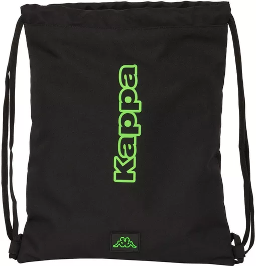 Kappa Decor Παιδική Τσάντα Μαύρη 35x40εκ.