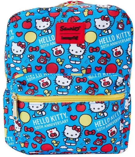 Loungefly Hello Kitty 50th Anniversary Backpack 24cm 671803490857